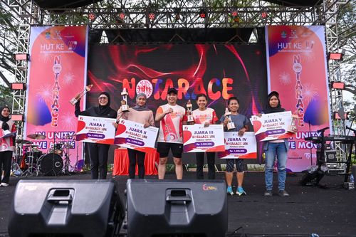 Race photo from NOTARACE 2025