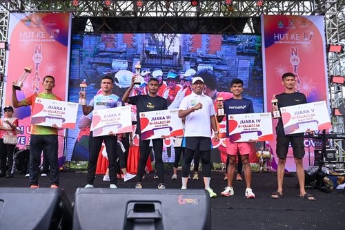 Race photo from NOTARACE 2025