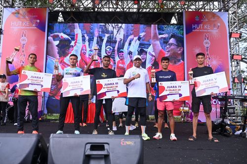 Race photo from NOTARACE 2025