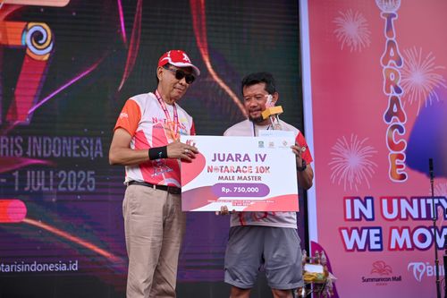Race photo from NOTARACE 2025