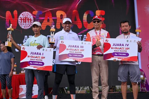 Race photo from NOTARACE 2025