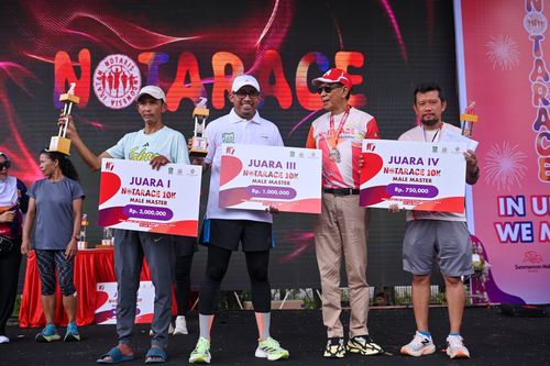 Race photo from NOTARACE 2025