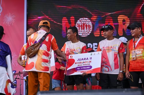 Race photo from NOTARACE 2025