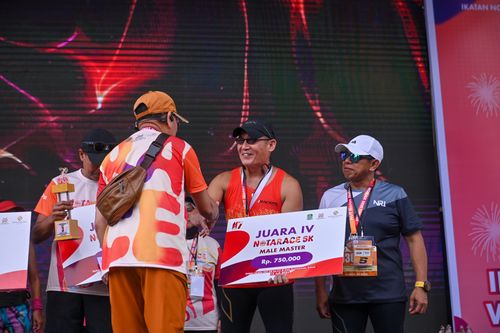 Race photo from NOTARACE 2025