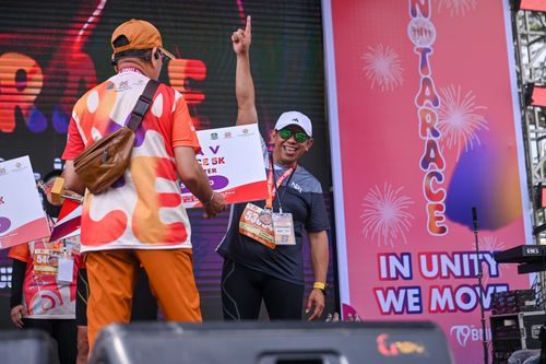 Race photo from NOTARACE 2025