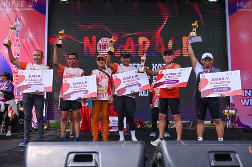 Race photo from NOTARACE 2025
