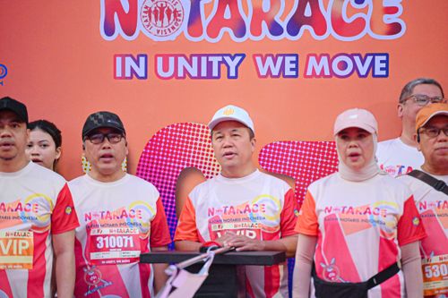 Race photo from NOTARACE 2025