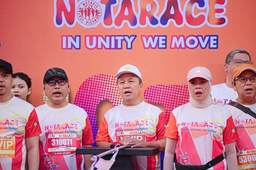 Race photo from NOTARACE 2025