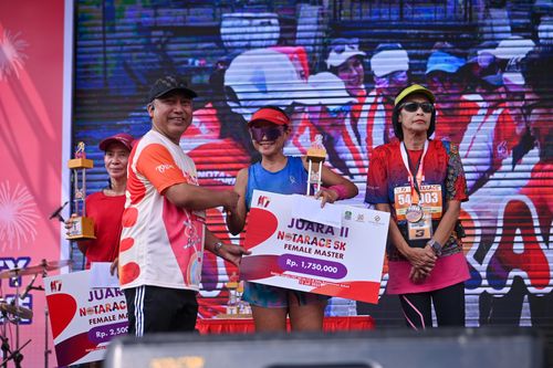 Race photo from NOTARACE 2025