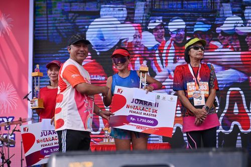 Race photo from NOTARACE 2025