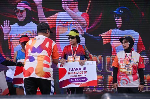 Race photo from NOTARACE 2025