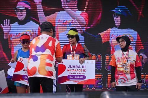 Race photo from NOTARACE 2025