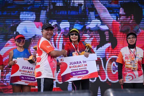 Race photo from NOTARACE 2025