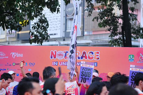 Race photo from NOTARACE 2025