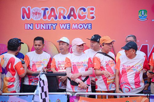 Race photo from NOTARACE 2025