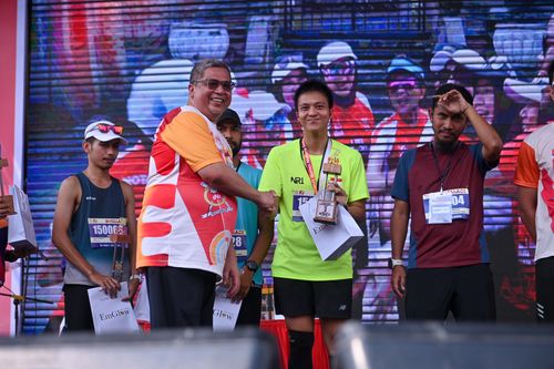 Race photo from NOTARACE 2025