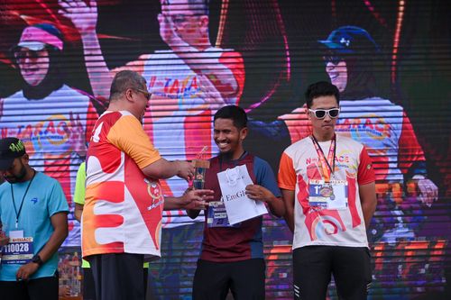 Race photo from NOTARACE 2025