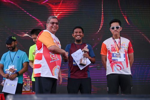 Race photo from NOTARACE 2025