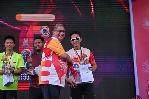 Race photo from NOTARACE 2025