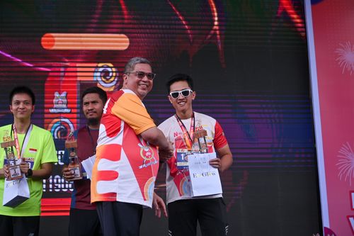 Race photo from NOTARACE 2025