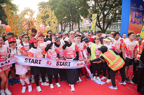 Race photo from NOTARACE 2025