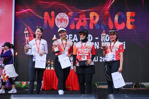 Race photo from NOTARACE 2025