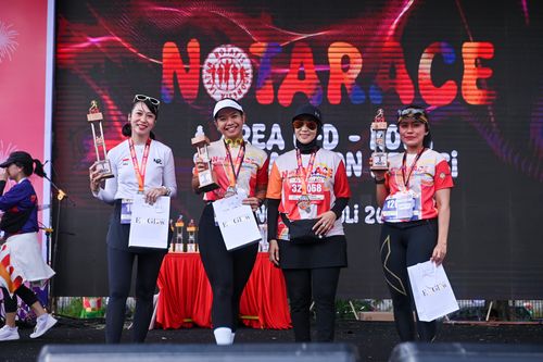 Race photo from NOTARACE 2025