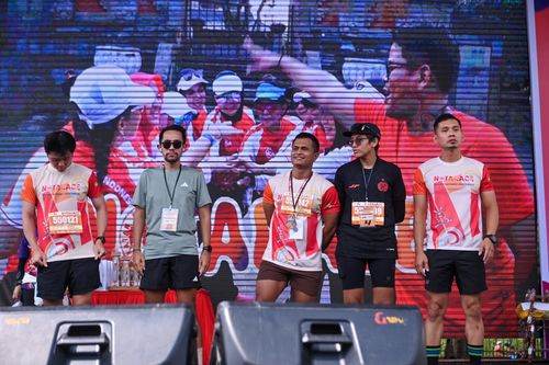 Race photo from NOTARACE 2025