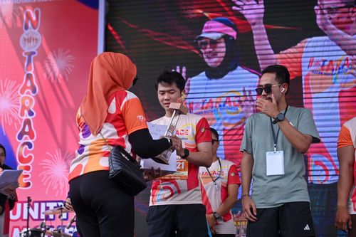 Race photo from NOTARACE 2025