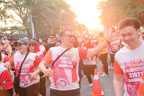 Race photo from NOTARACE 2025