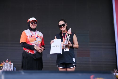 Race photo from NOTARACE 2025