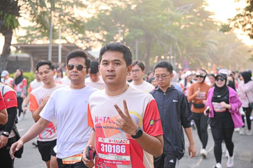 Race photo from NOTARACE 2025