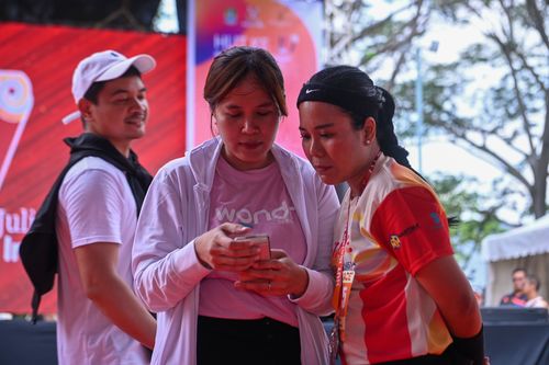 Race photo from NOTARACE 2025