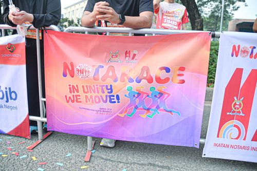 Race photo from NOTARACE 2025