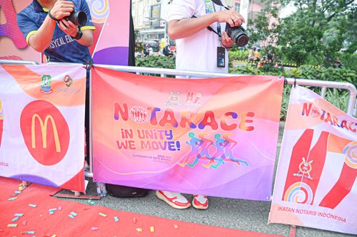 Race photo from NOTARACE 2025