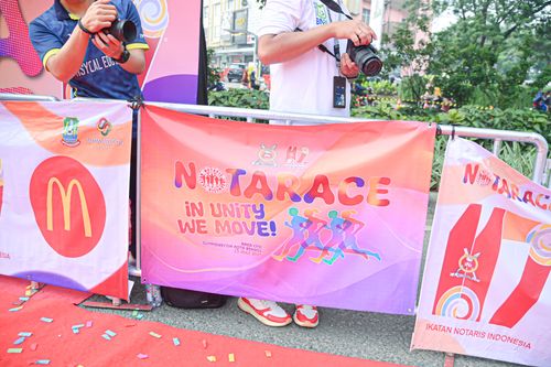 Race photo from NOTARACE 2025