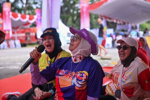 Race photo from NOTARACE 2025