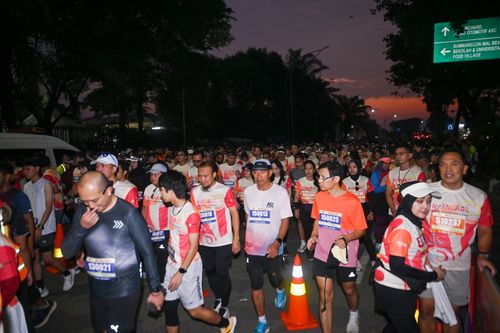 Race photo from NOTARACE 2025