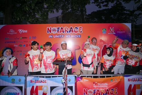 Race photo from NOTARACE 2025