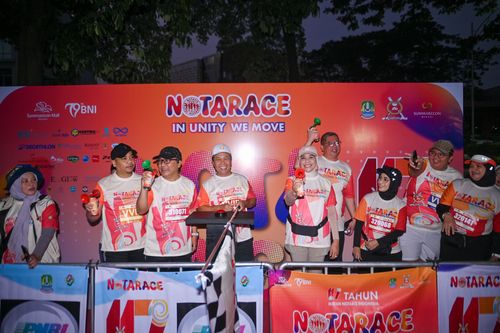 Race photo from NOTARACE 2025