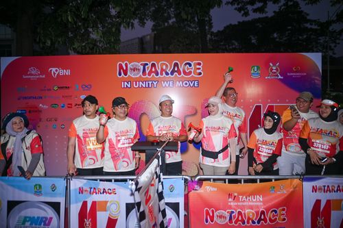 Race photo from NOTARACE 2025