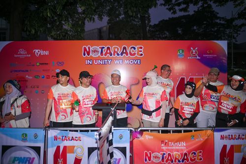 Race photo from NOTARACE 2025