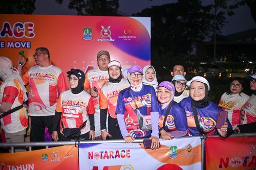 Race photo from NOTARACE 2025