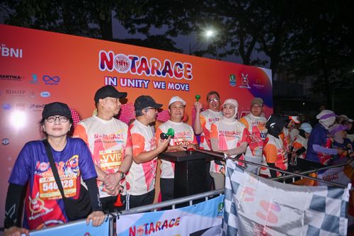 Race photo from NOTARACE 2025