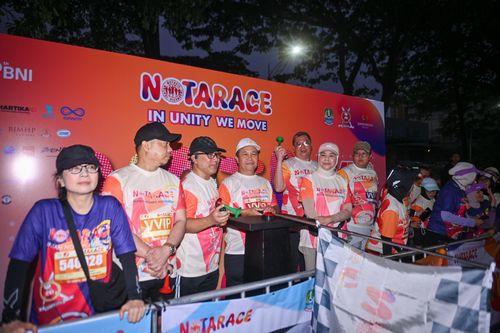 Race photo from NOTARACE 2025