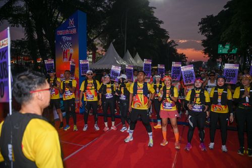Race photo from NOTARACE 2025