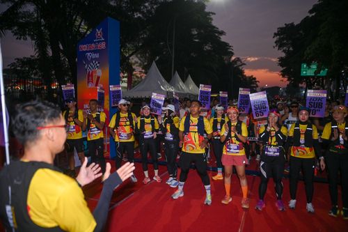 Race photo from NOTARACE 2025