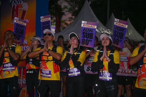 Race photo from NOTARACE 2025