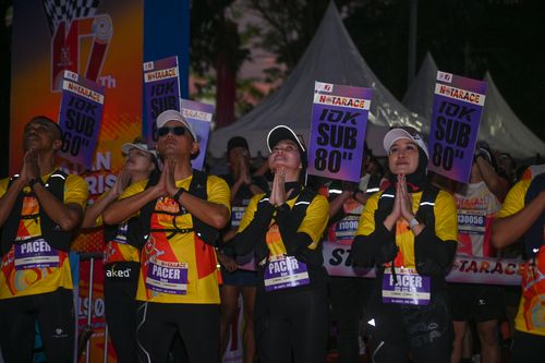 Race photo from NOTARACE 2025