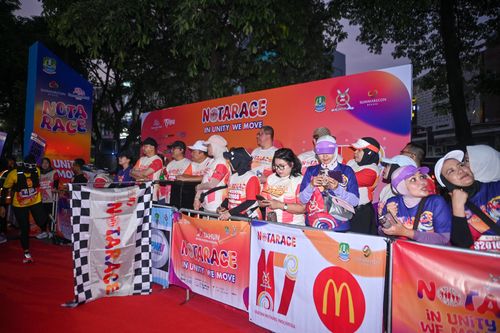 Race photo from NOTARACE 2025